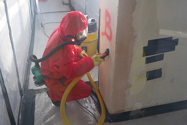 Archway Tower asbestos removal project