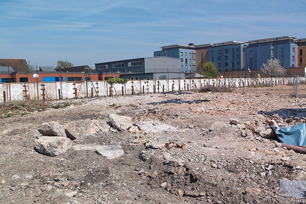 Felnex Trading Estate Removal of Asbestos Insulating Board (AIB) from warehouse walls