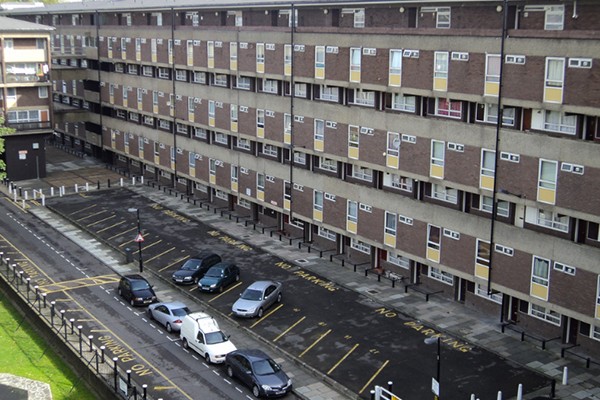 Mursell Estate Inner City Environmental removed asbestos insulating board soffits